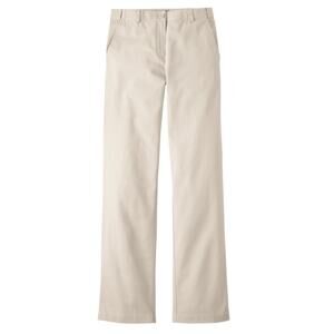 NWT LL Bean Wrinkle-Free Bayside Pants Ultra High-Rise Comfort Waist Fit 16